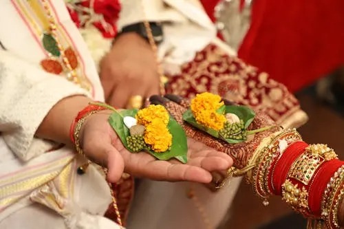 Indian marriage ceremony